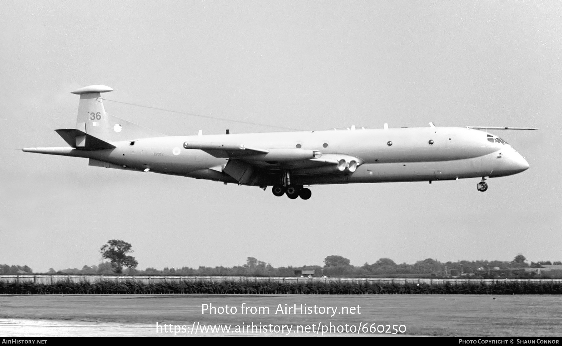 Aircraft Photo of XV236 | Hawker Siddeley HS-801 Nimrod MR.2P | UK - Air Force | AirHistory.net #660250