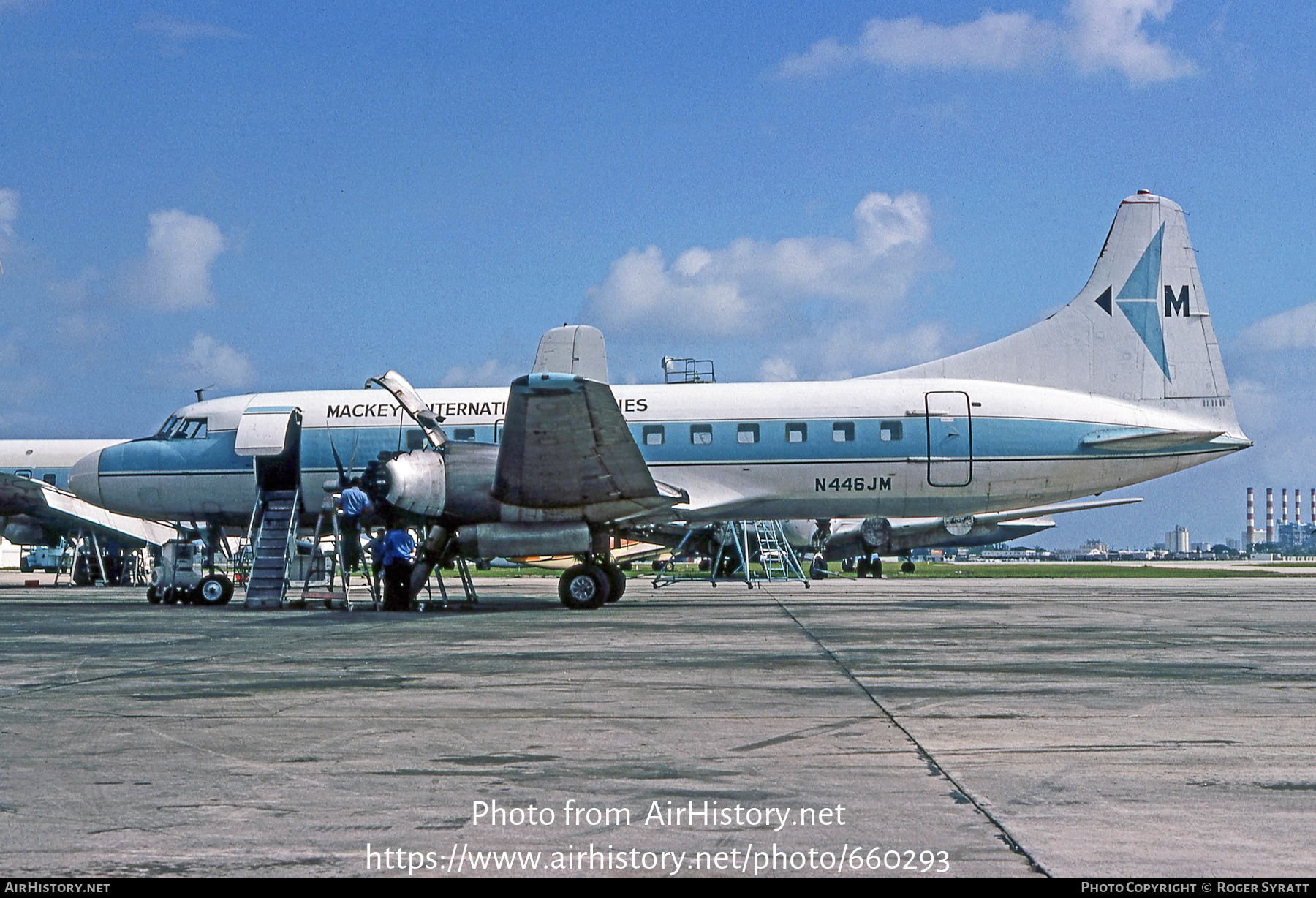 Aircraft Photo of N446JM | Convair 440-61 Metropolitan | Mackey International Airlines | AirHistory.net #660293