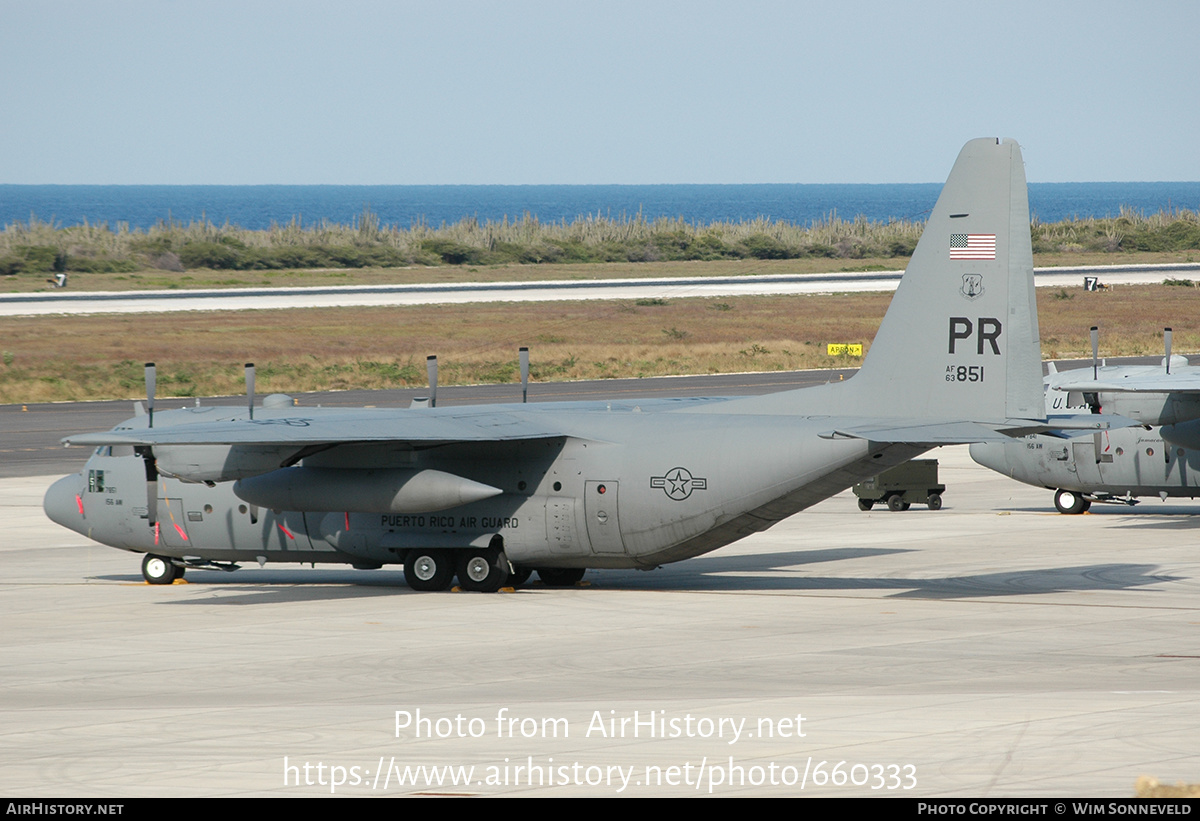 Aircraft Photo of 63-7851 / AF63-851 | Lockheed C-130E Hercules (L-382) | USA - Air Force | AirHistory.net #660333