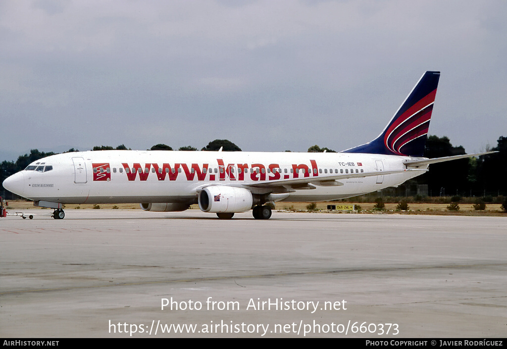 Aircraft Photo of TC-IEB | Boeing 737-8CX | Inter Airlines | AirHistory.net #660373