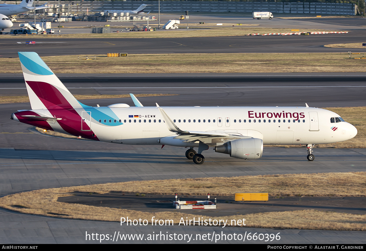 Aircraft Photo of D-AEWW | Airbus A320-214 | Eurowings | AirHistory.net #660396