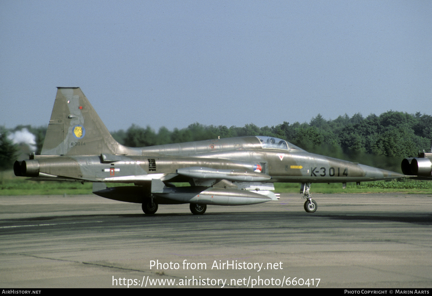 Aircraft Photo of K-3014 | Canadair NF-5A | Netherlands - Air Force | AirHistory.net #660417