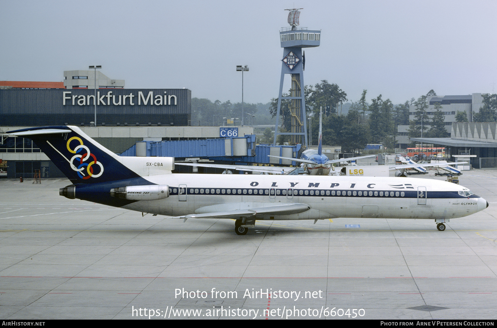 Aircraft Photo of SX-CBA | Boeing 727-284 | Olympic | AirHistory.net #660450