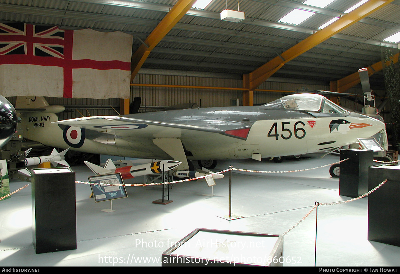 Aircraft Photo of WM913 | Hawker Sea Hawk FB3 | UK - Navy | AirHistory.net #660652