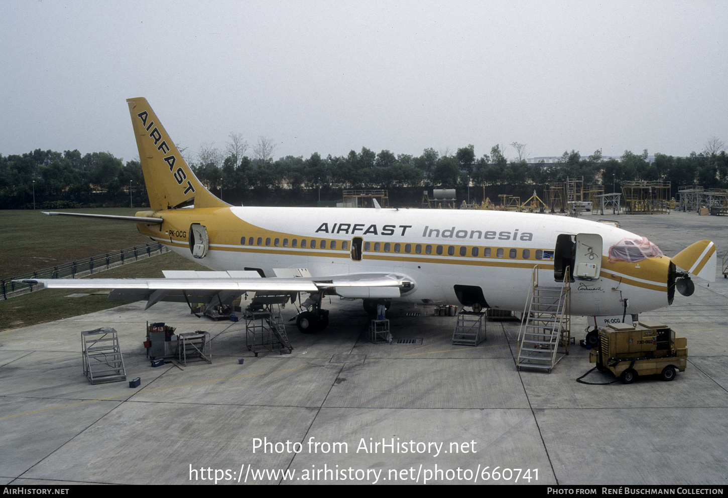 Aircraft Photo of PK-OCG | Boeing 737-293 | Airfast | AirHistory.net #660741