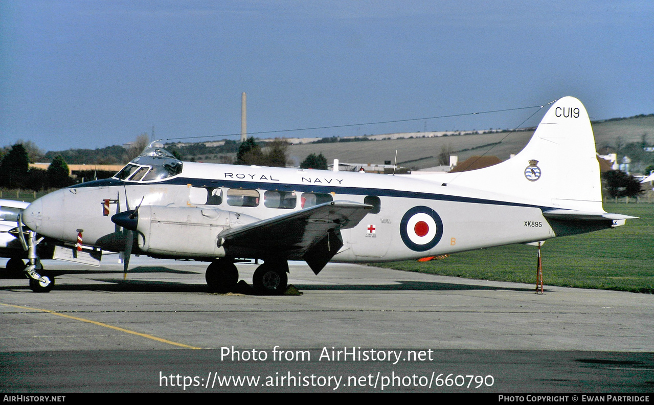 Aircraft Photo of G-SDEV / XK895 | De Havilland D.H. 104 Sea Devon C20 | UK - Navy | AirHistory.net #660790