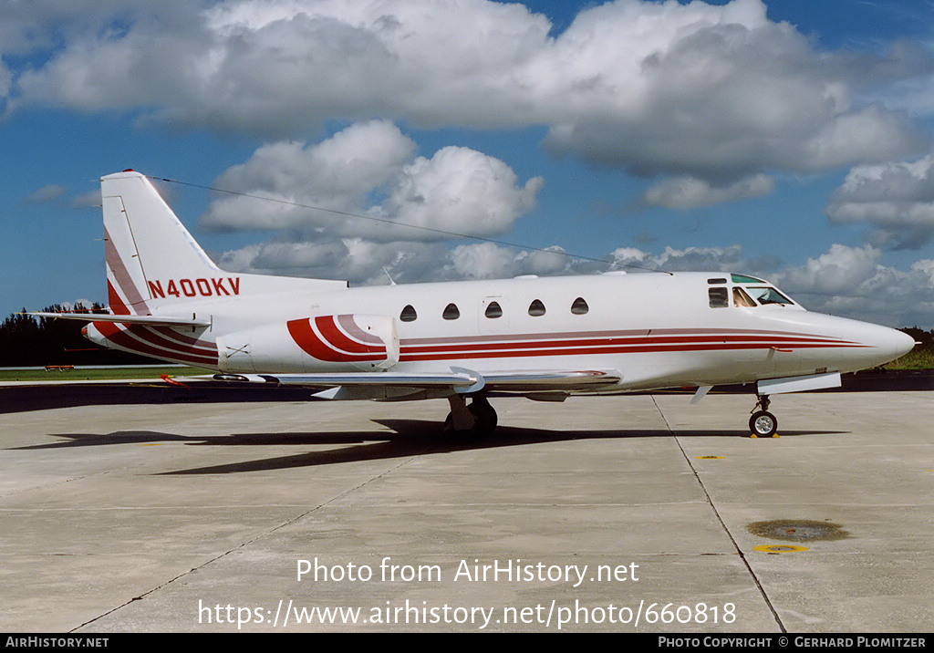 Aircraft Photo of N400KV | North American Rockwell NA-465 Sabreliner 65 | AirHistory.net #660818