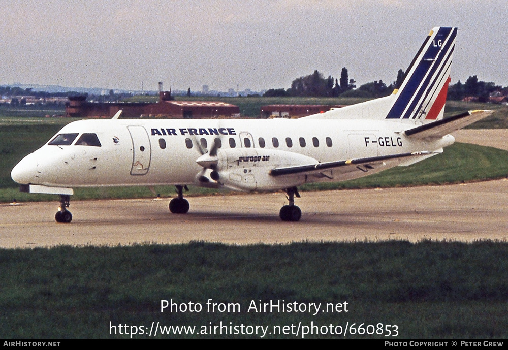 Aircraft Photo of F-GELG | Saab 340A | Air France | AirHistory.net #660853