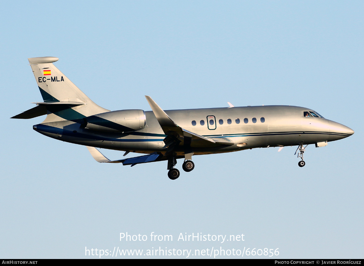 Aircraft Photo of EC-MLA | Dassault Falcon 2000S | AirHistory.net #660856