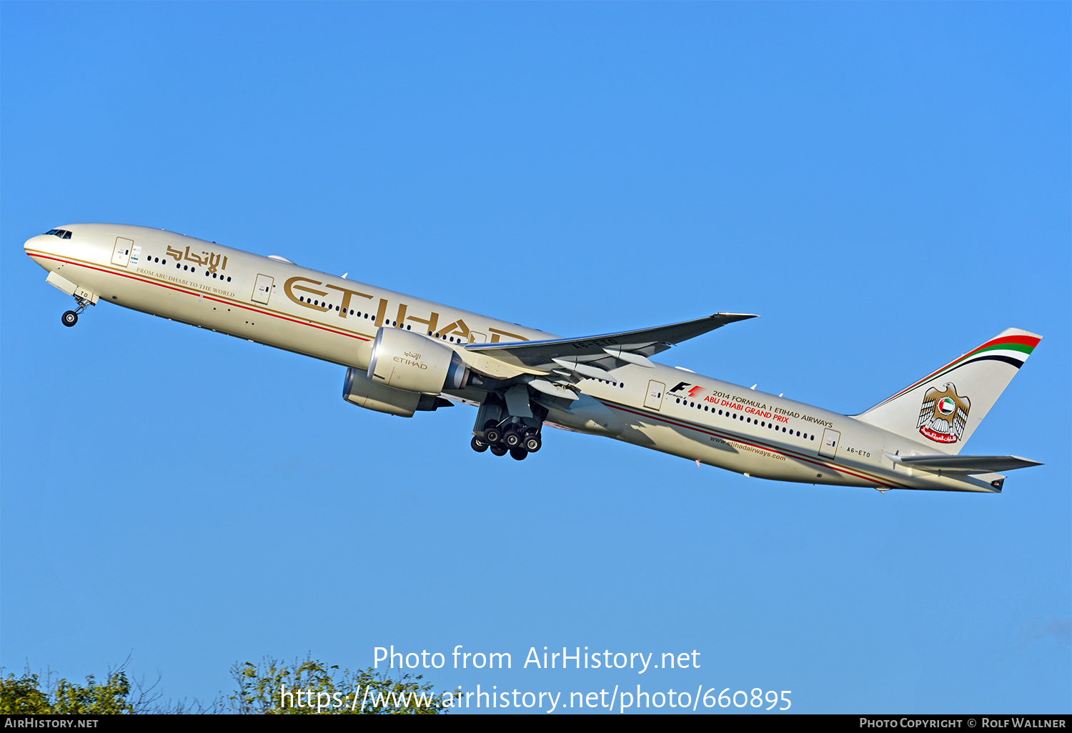 Aircraft Photo of A6-ETO | Boeing 777-3FX/ER | Etihad Airways | AirHistory.net #660895