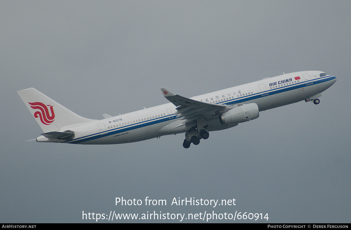 Aircraft Photo of B-6079 | Airbus A330-243 | Air China | AirHistory.net #660914