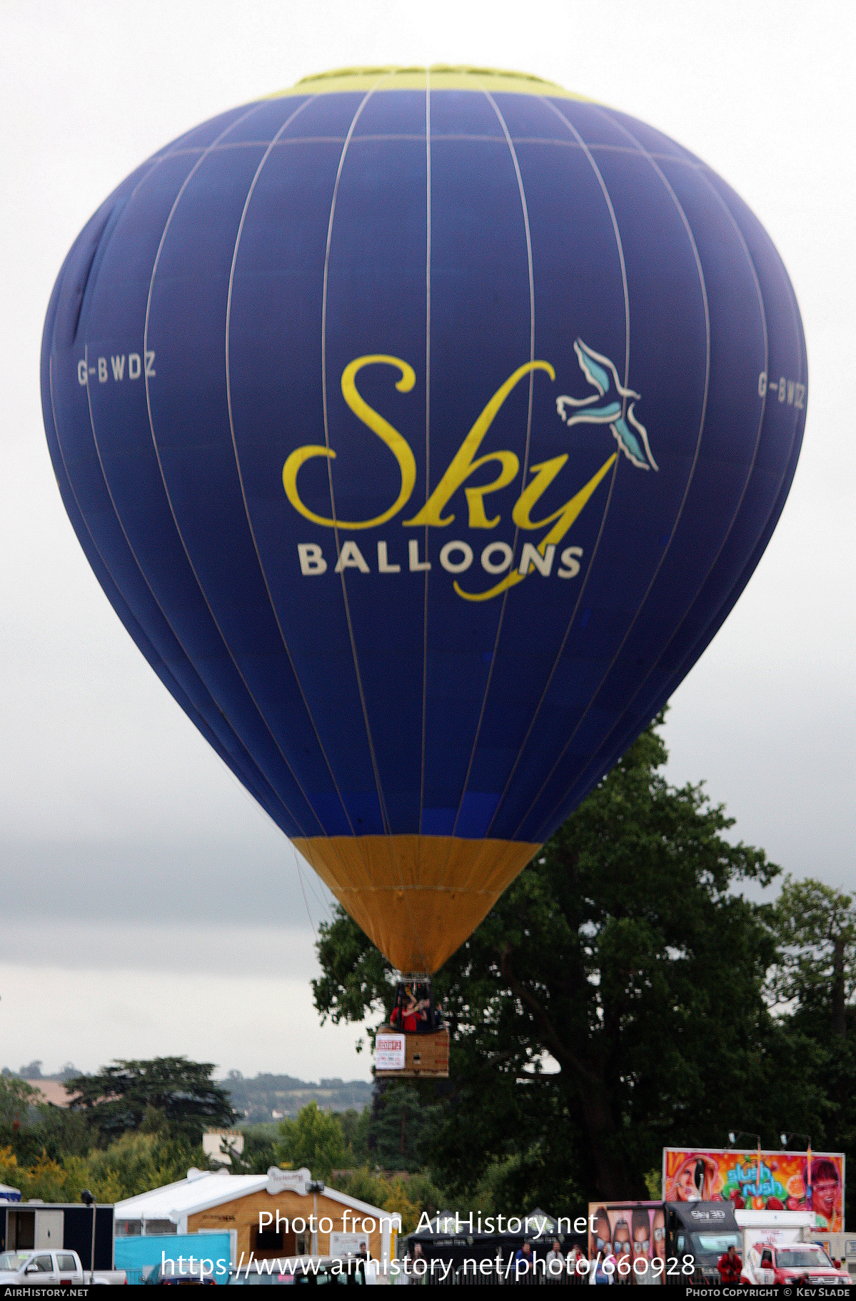 Aircraft Photo of G-BWDZ | Sky Balloons 105-24 | AirHistory.net #660928