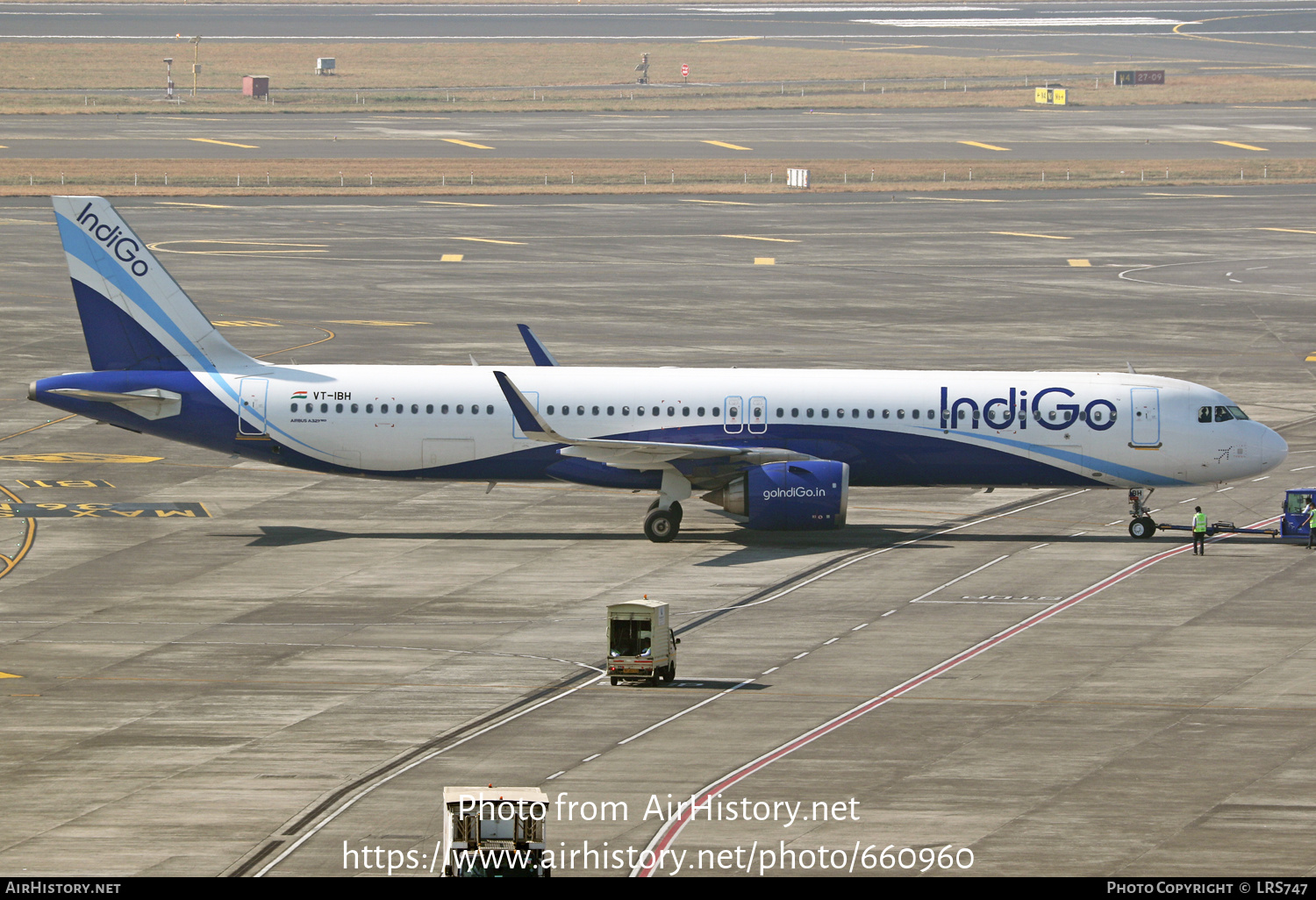 Aircraft Photo of VT-IBH | Airbus A321-251NX | IndiGo | AirHistory.net #660960