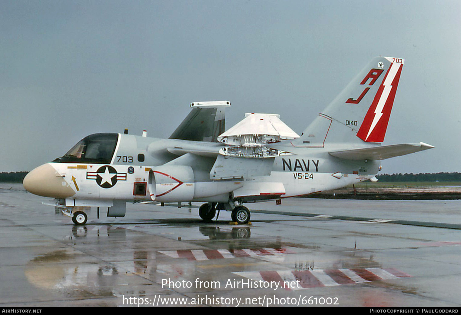 Aircraft Photo of 160140 / 0140 | Lockheed S-3A Viking | USA - Navy | AirHistory.net #661002