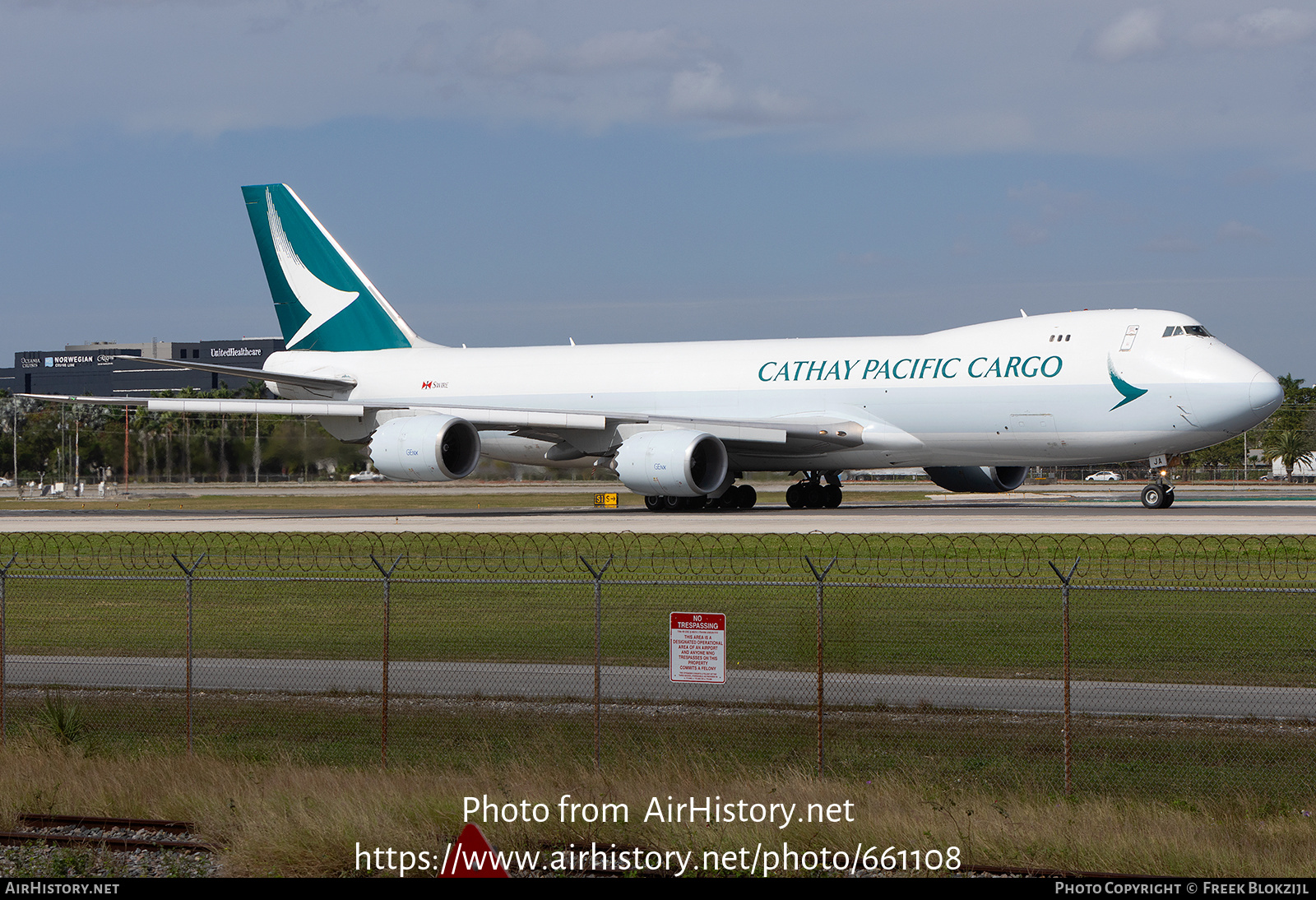 Aircraft Photo of B-LJA | Boeing 747-867F/SCD | Cathay Pacific Airways Cargo | AirHistory.net #661108