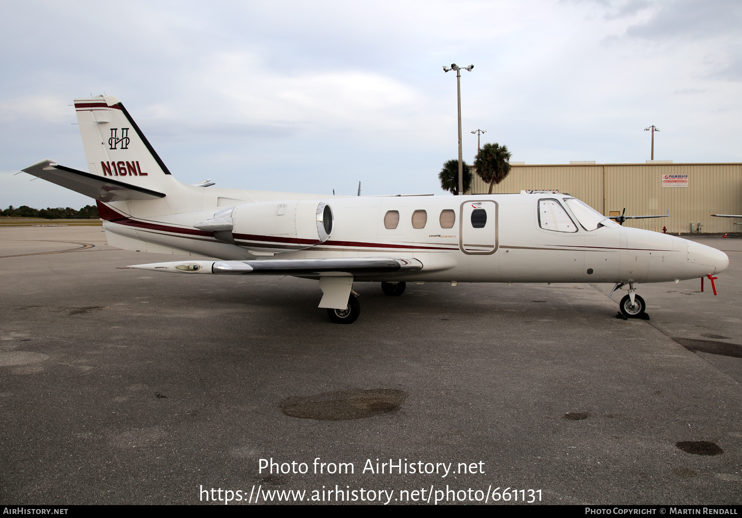 Aircraft Photo of N16NL | Cessna 501 Citation I/SP | AirHistory.net #661131