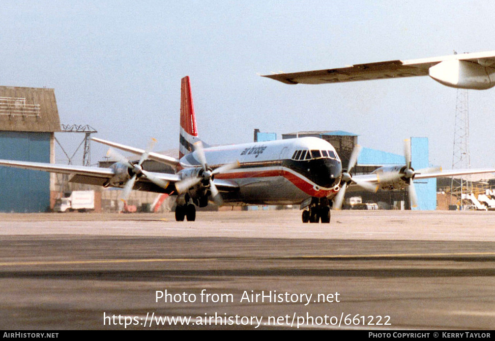 Aircraft Photo of G-APES | Vickers 953C Merchantman | Air Bridge | AirHistory.net #661222