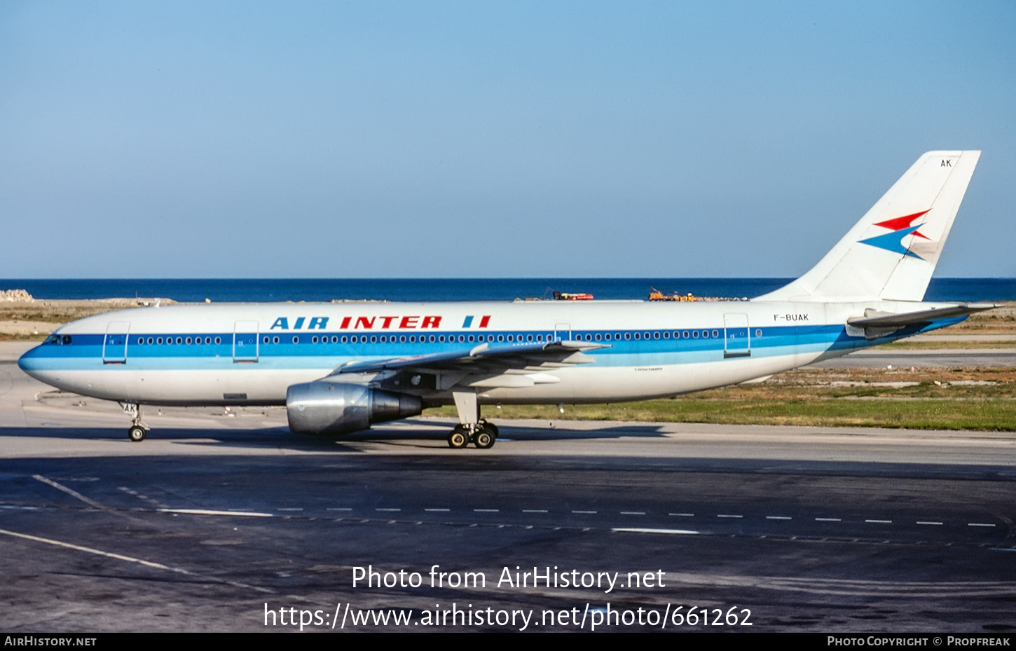 Aircraft Photo of F-BUAK | Airbus A300B2K-3C | Air Inter | AirHistory.net #661262