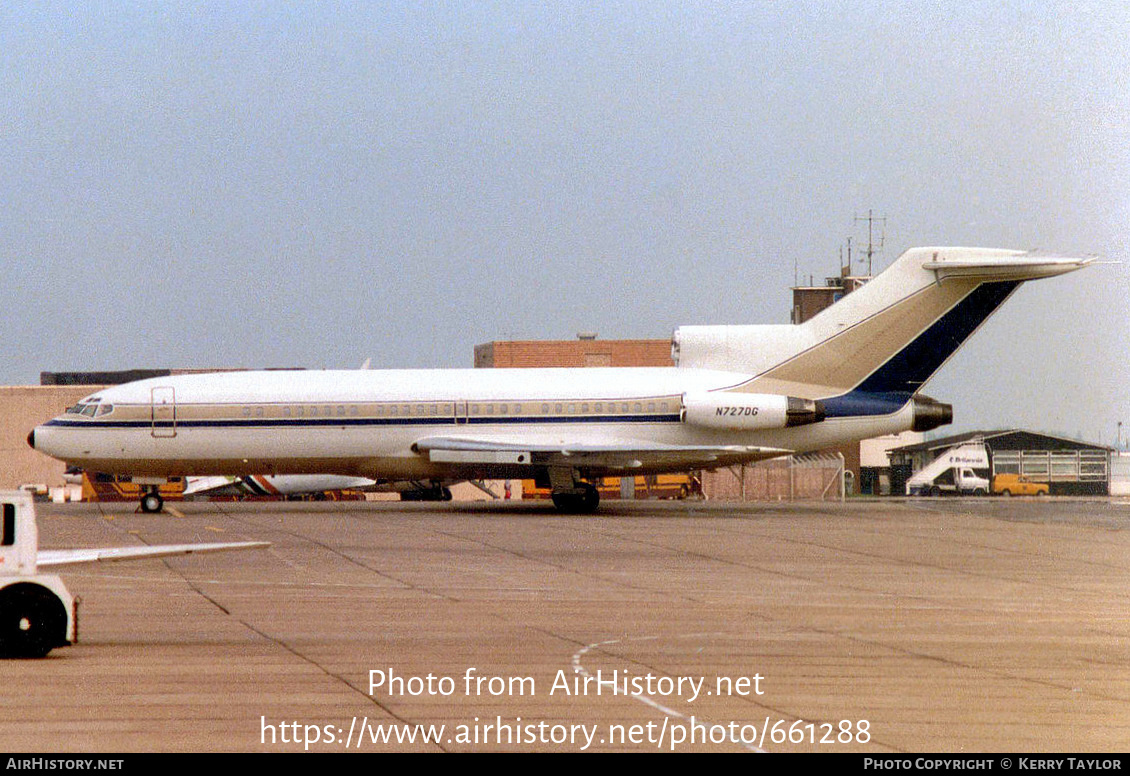 Aircraft Photo of N727DG | Boeing 727-21 | AirHistory.net #661288