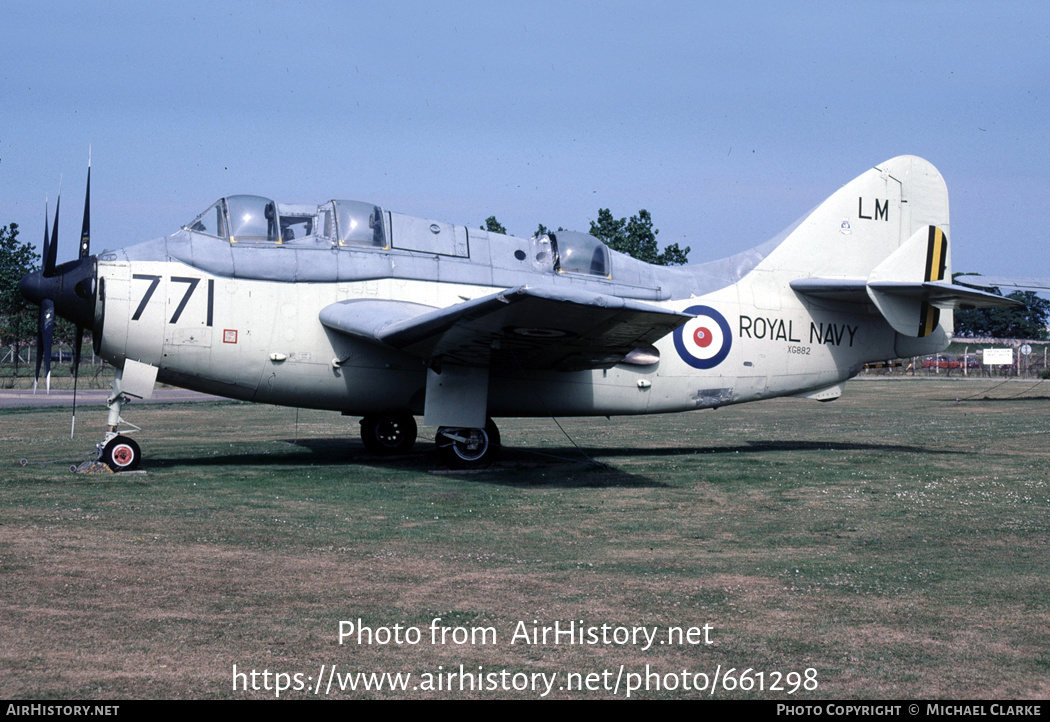 Aircraft Photo of XG882 | Fairey Gannet T.5 | UK - Navy | AirHistory.net #661298