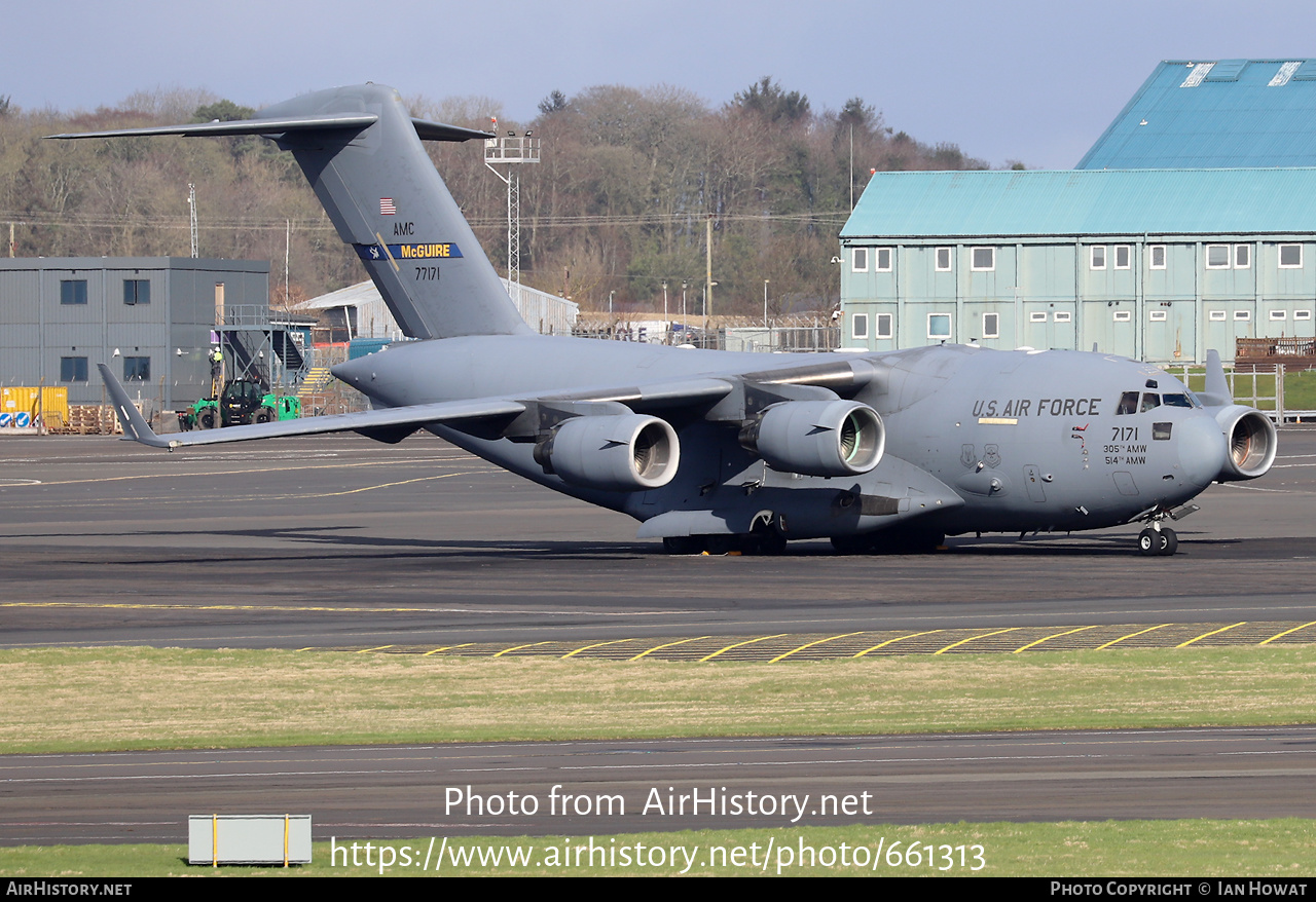 Aircraft Photo of 07-7171 / 77171 | Boeing C-17A Globemaster III | USA - Air Force | AirHistory.net #661313