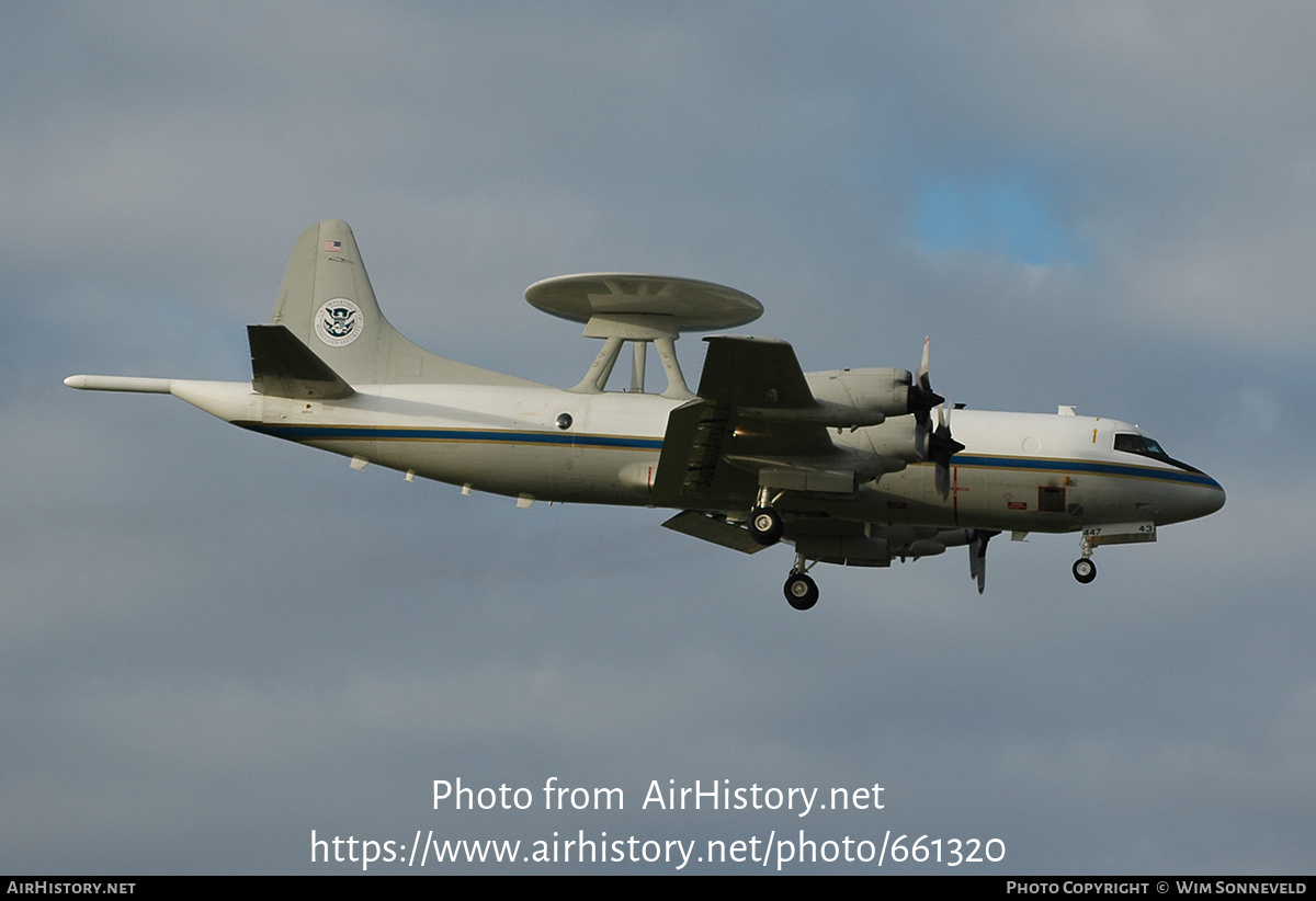 Aircraft Photo of N143CS | Lockheed P-3 AEW&C | USA - Customs | AirHistory.net #661320