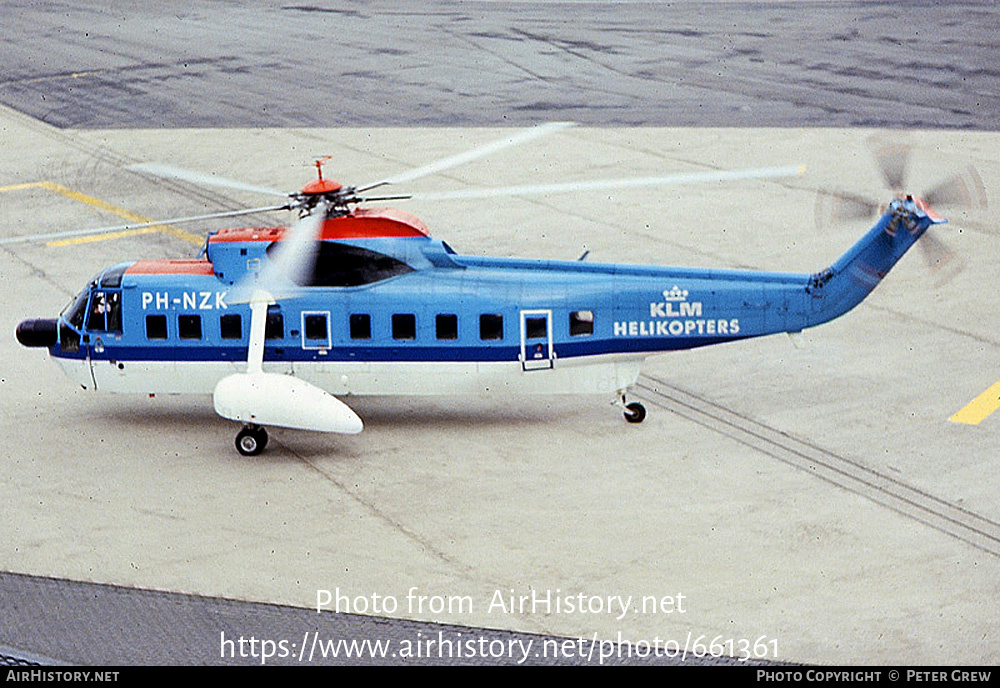 Aircraft Photo of PH-NZK | Sikorsky S-61N MkII | KLM Helikopters | AirHistory.net #661361