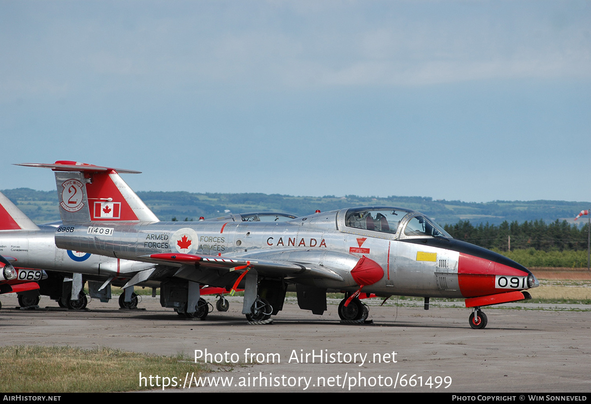 Aircraft Photo of 114091 / 898B | Canadair CT-114 Tutor (CL-41A) | Canada - Air Force | AirHistory.net #661499