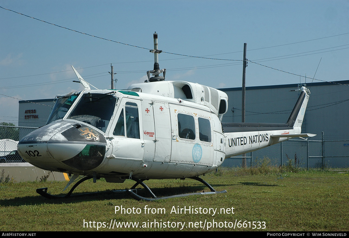 Aircraft Photo of 135102 | Bell CH-135 Twin Huey | United Nations | AirHistory.net #661533