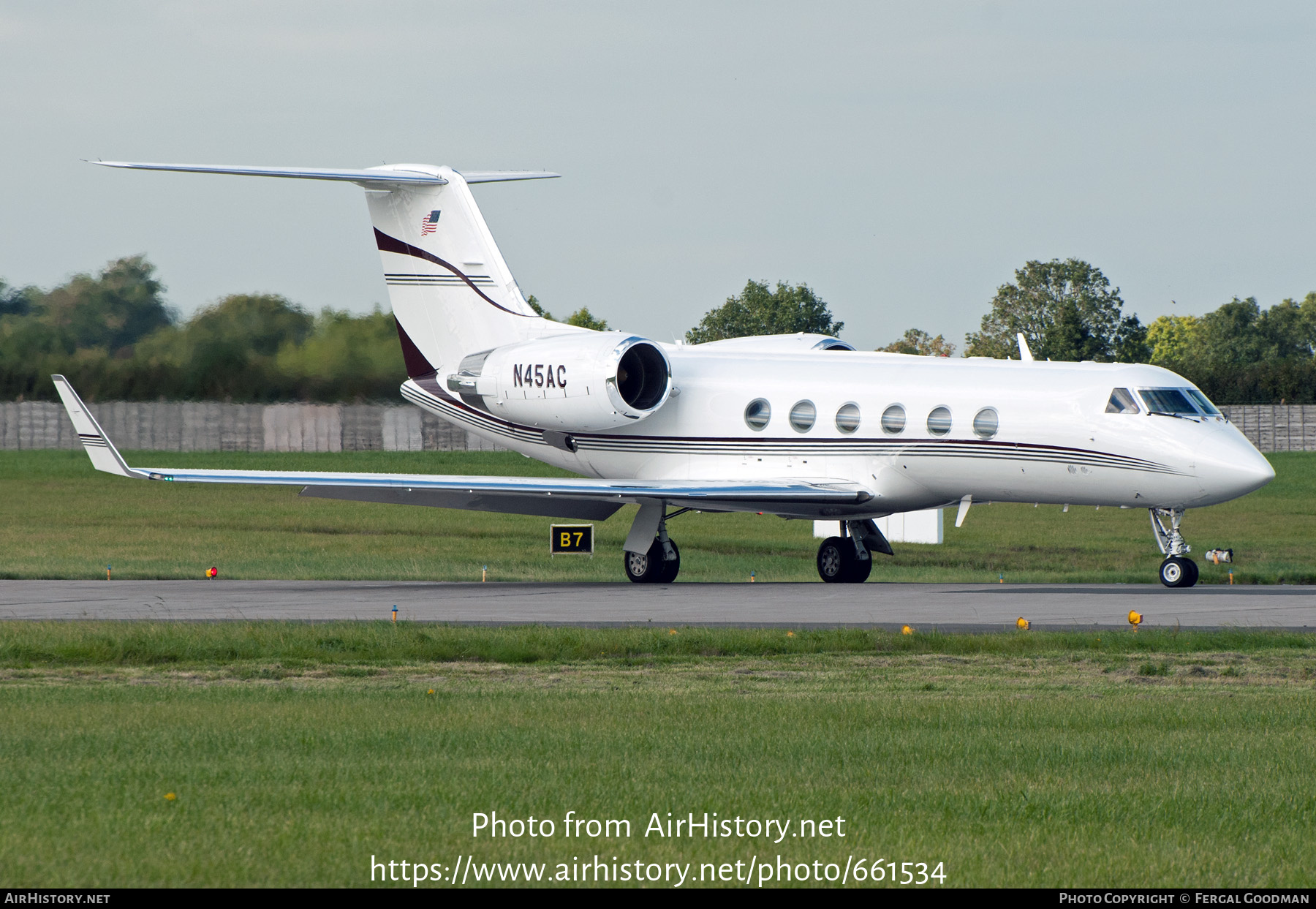 Aircraft Photo of N45AC | Gulfstream Aerospace G-IV Gulfstream IV | AirHistory.net #661534