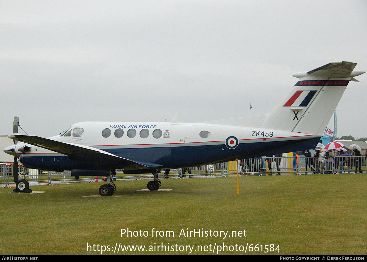 Aircraft Photo of ZK459 | Hawker Beechcraft B200GT King Air | UK - Air Force | AirHistory.net #661584