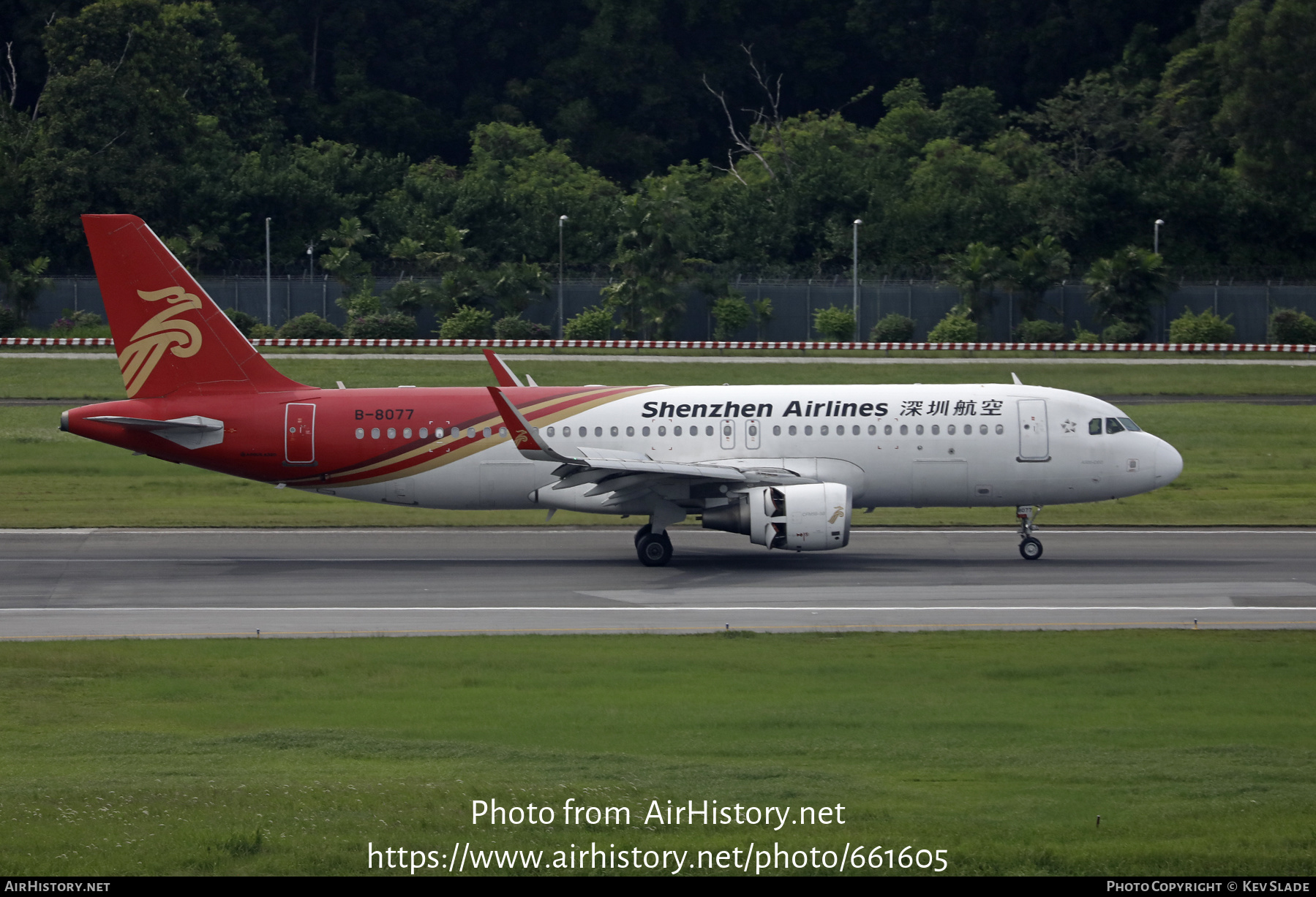 Aircraft Photo of B-8077 | Airbus A320-214 | Shenzhen Airlines | AirHistory.net #661605