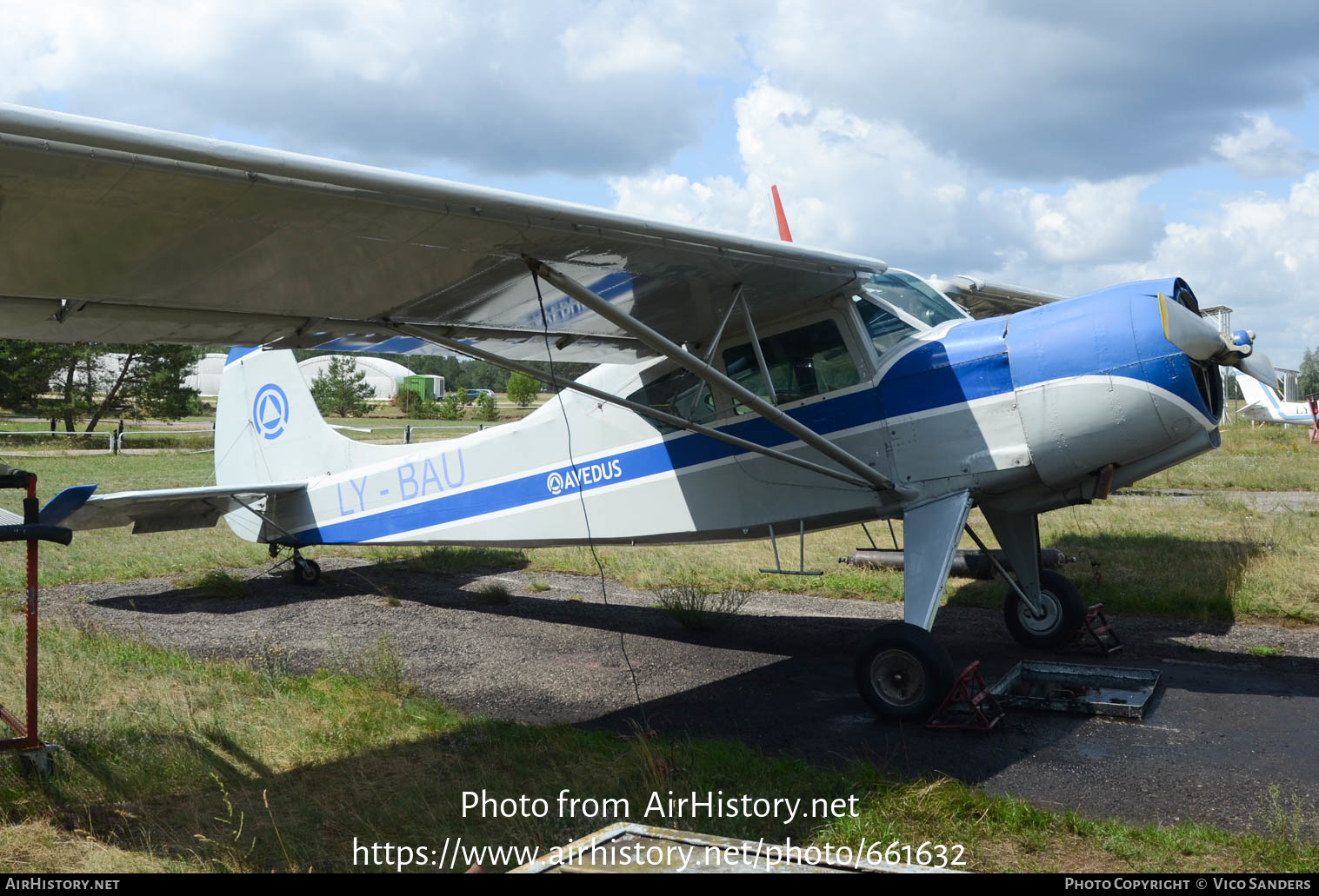 Aircraft Photo of LY-BAU | PZL-Okecie PZL-101 Gawron | AirHistory.net #661632