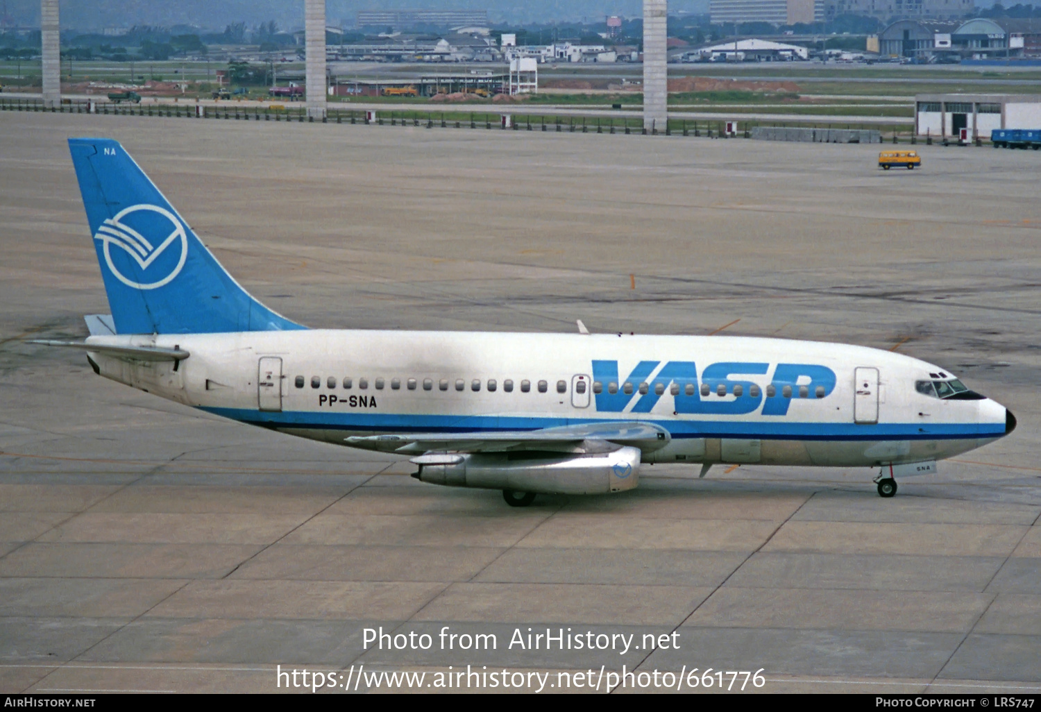 Aircraft Photo of PP-SNA | Boeing 737-2A1/Adv | VASP | AirHistory.net #661776