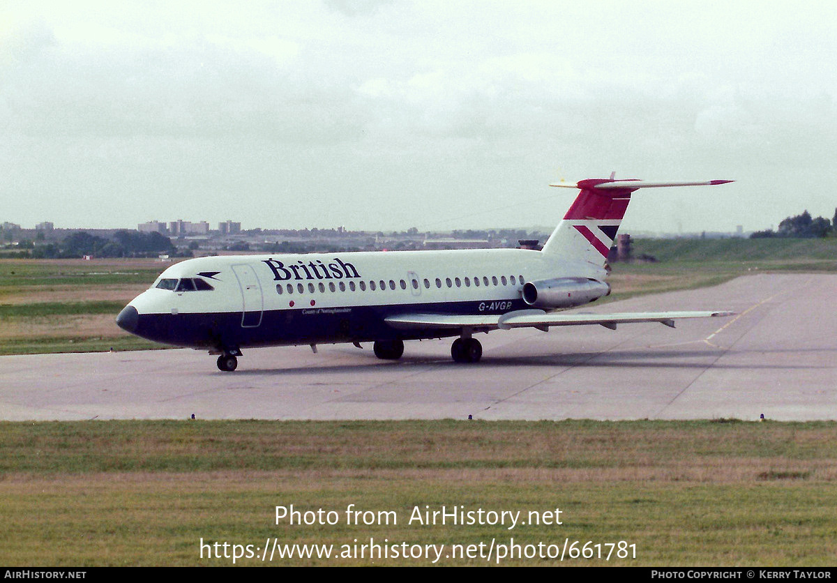 Aircraft Photo of G-AVGP | BAC 111-408EF One-Eleven | British Airways | AirHistory.net #661781