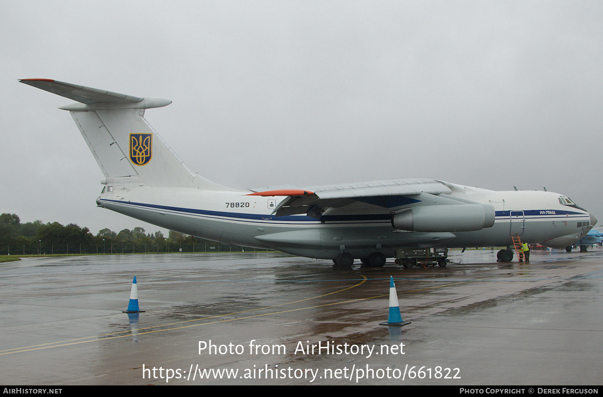 Aircraft Photo of 78820 | Ilyushin Il-76MD | Ukraine - Air Force | AirHistory.net #661822