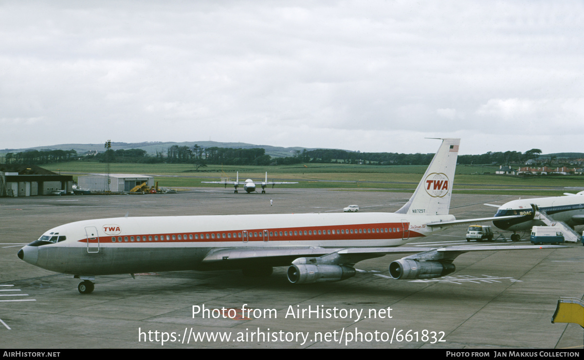 Aircraft Photo of N8725T | Boeing 707-331B | Trans World Airlines - TWA | AirHistory.net #661832