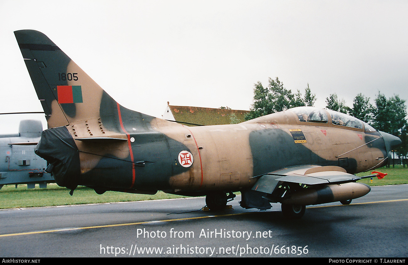 Aircraft Photo of 1805 | Fiat G-91T/3 | Portugal - Air Force | AirHistory.net #661856