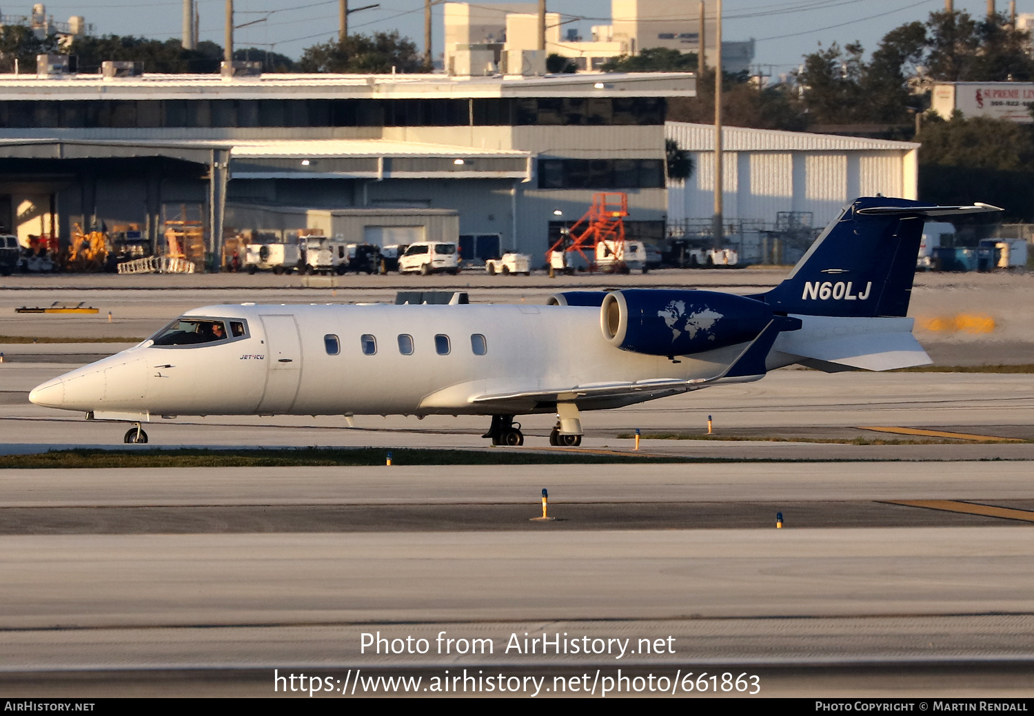 Aircraft Photo of N60LJ | Learjet 60 | AirHistory.net #661863