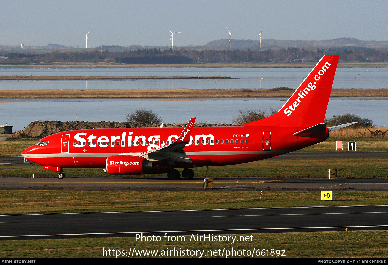 Aircraft Photo of OY-MLW | Boeing 737-73S | Sterling Airlines | AirHistory.net #661892