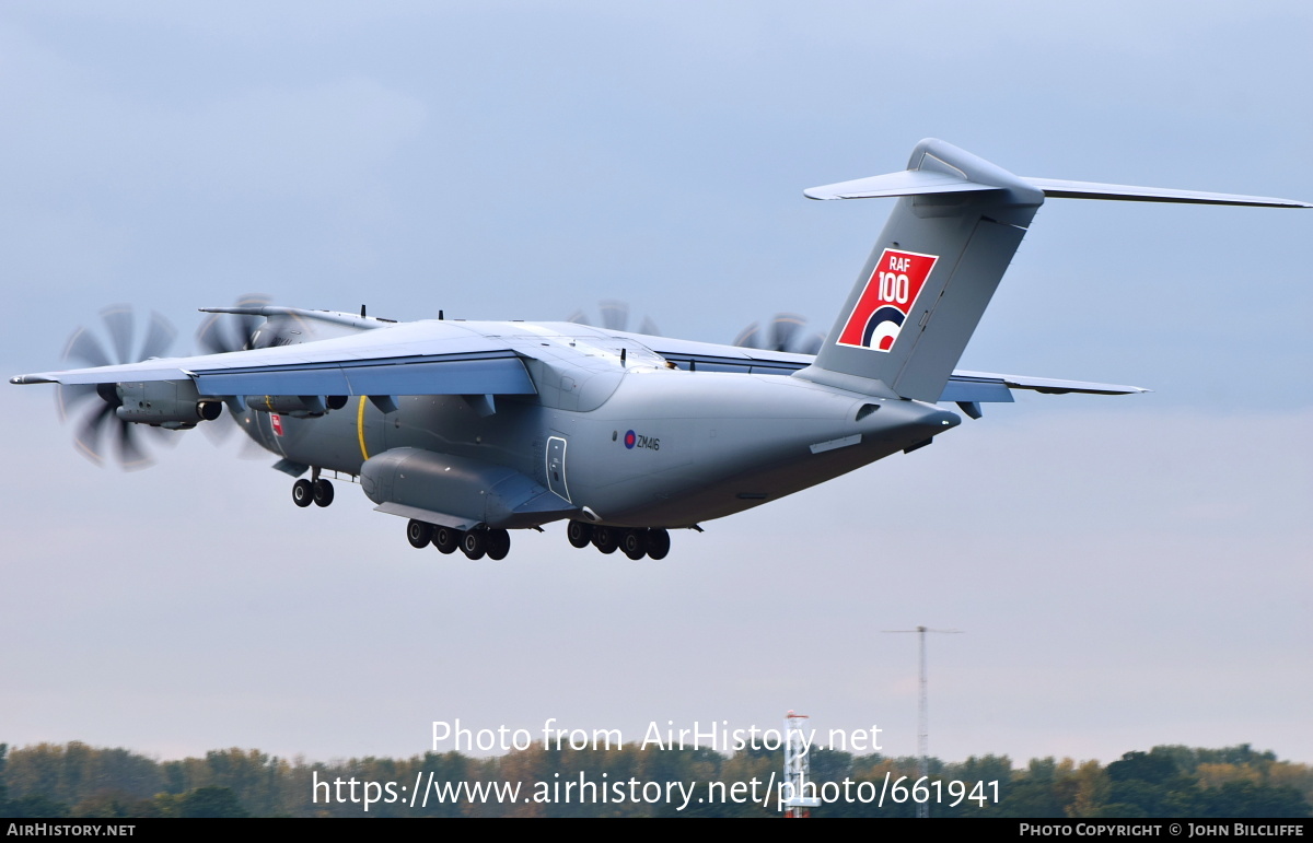 Aircraft Photo of ZM416 | Airbus A400M Atlas C1 | UK - Air Force | AirHistory.net #661941