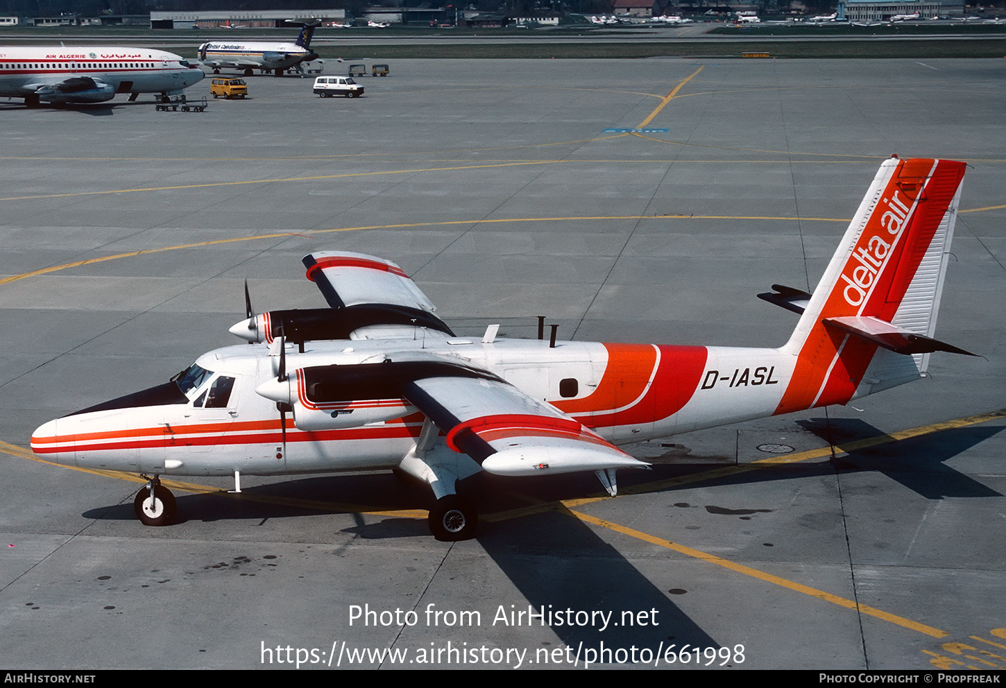 Aircraft Photo of D-IASL | De Havilland Canada DHC-6-300 Twin Otter | Delta Air | AirHistory.net #661998