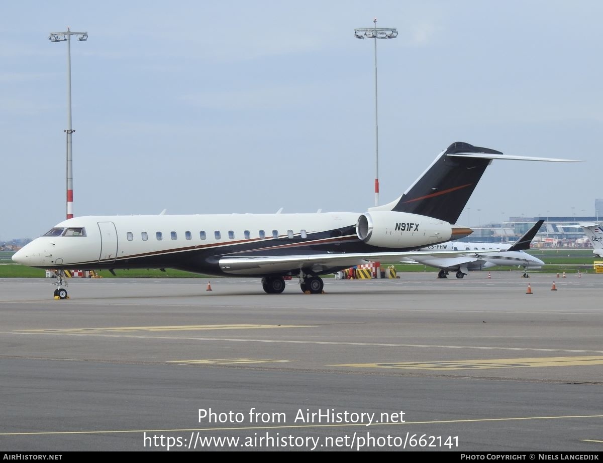 Aircraft Photo of N91FX | Bombardier Global Express (BD-700-1A10) | AirHistory.net #662141