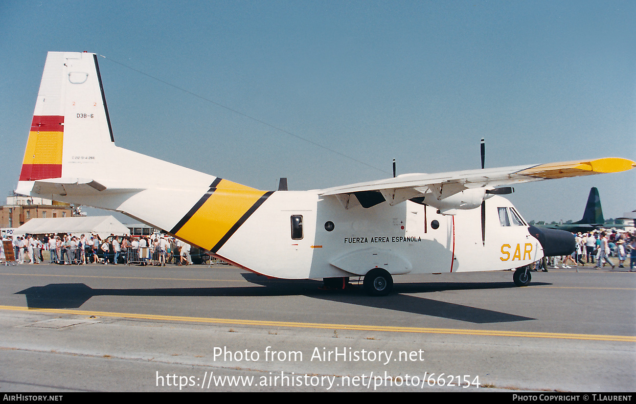 Aircraft Photo of D.3B-6 | CASA C-212-200 Aviocar | Spain - Air Force | AirHistory.net #662154