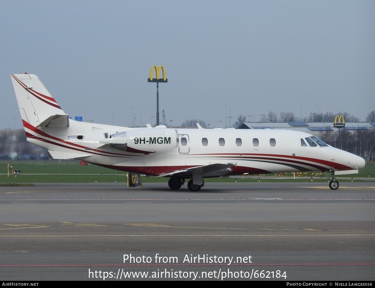 Aircraft Photo of 9H-MGM | Cessna 560XL Citation Excel | AirHistory.net #662184