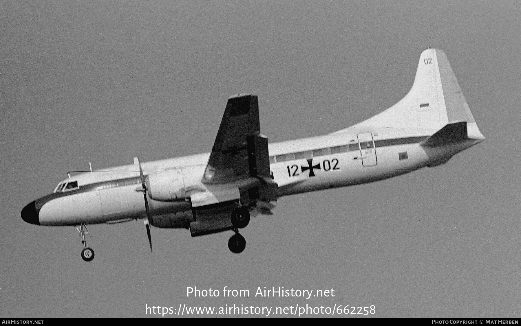 Aircraft Photo of 1202 | Convair 440-11 Metropolitan | Germany - Air Force | AirHistory.net #662258