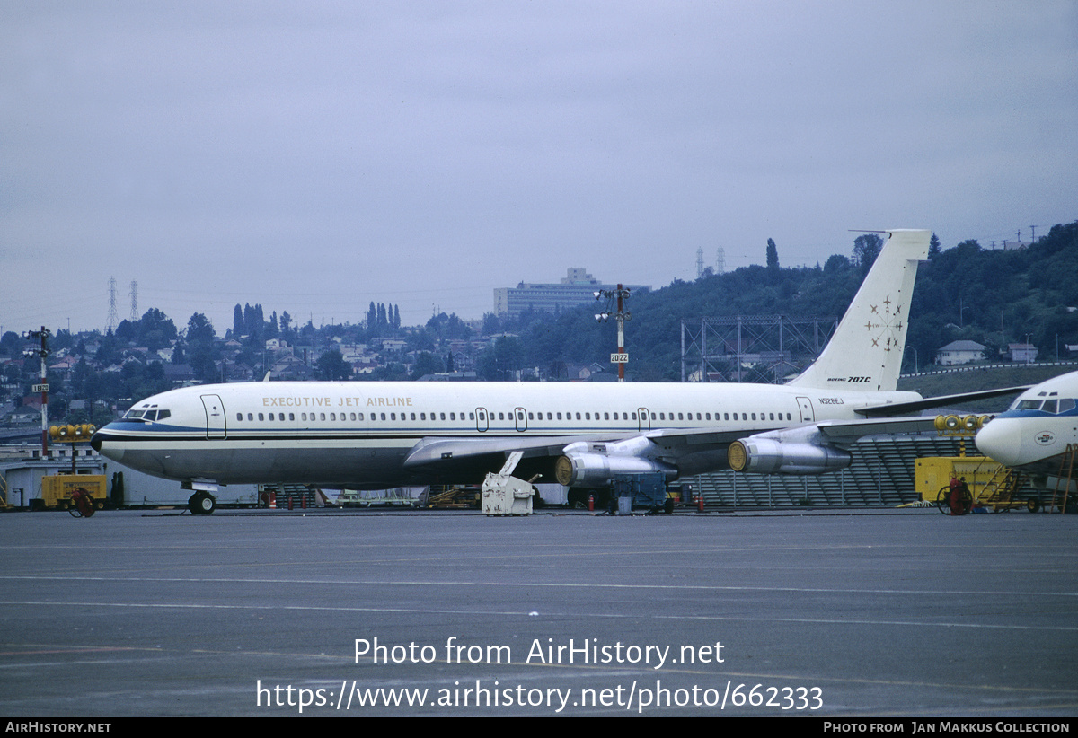 Aircraft Photo of N526EJ | Boeing 707-355C | Executive Jet Airline | AirHistory.net #662333