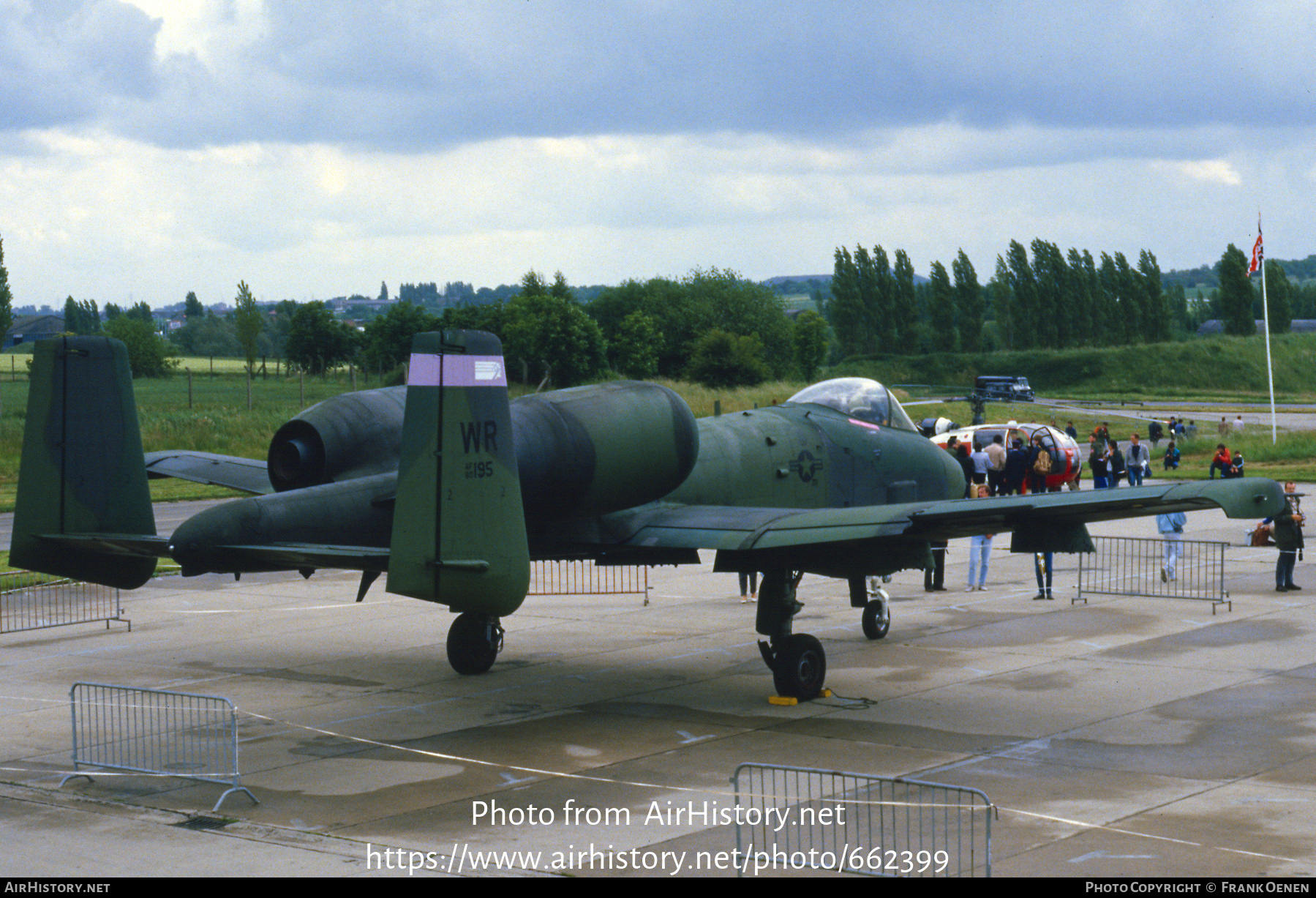 Aircraft Photo of 80-0195 / AF80-195 | Fairchild A-10A Thunderbolt II | USA - Air Force | AirHistory.net #662399