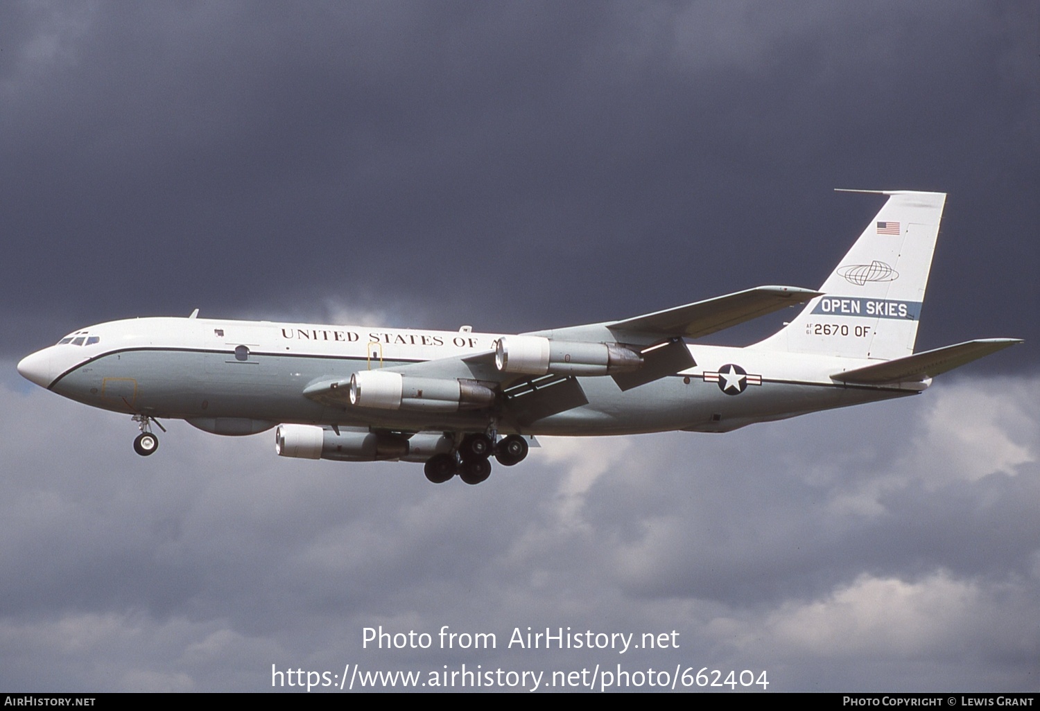 Aircraft Photo of 61-2670 / AF61-2670 | Boeing OC-135B | USA - Air Force | AirHistory.net #662404