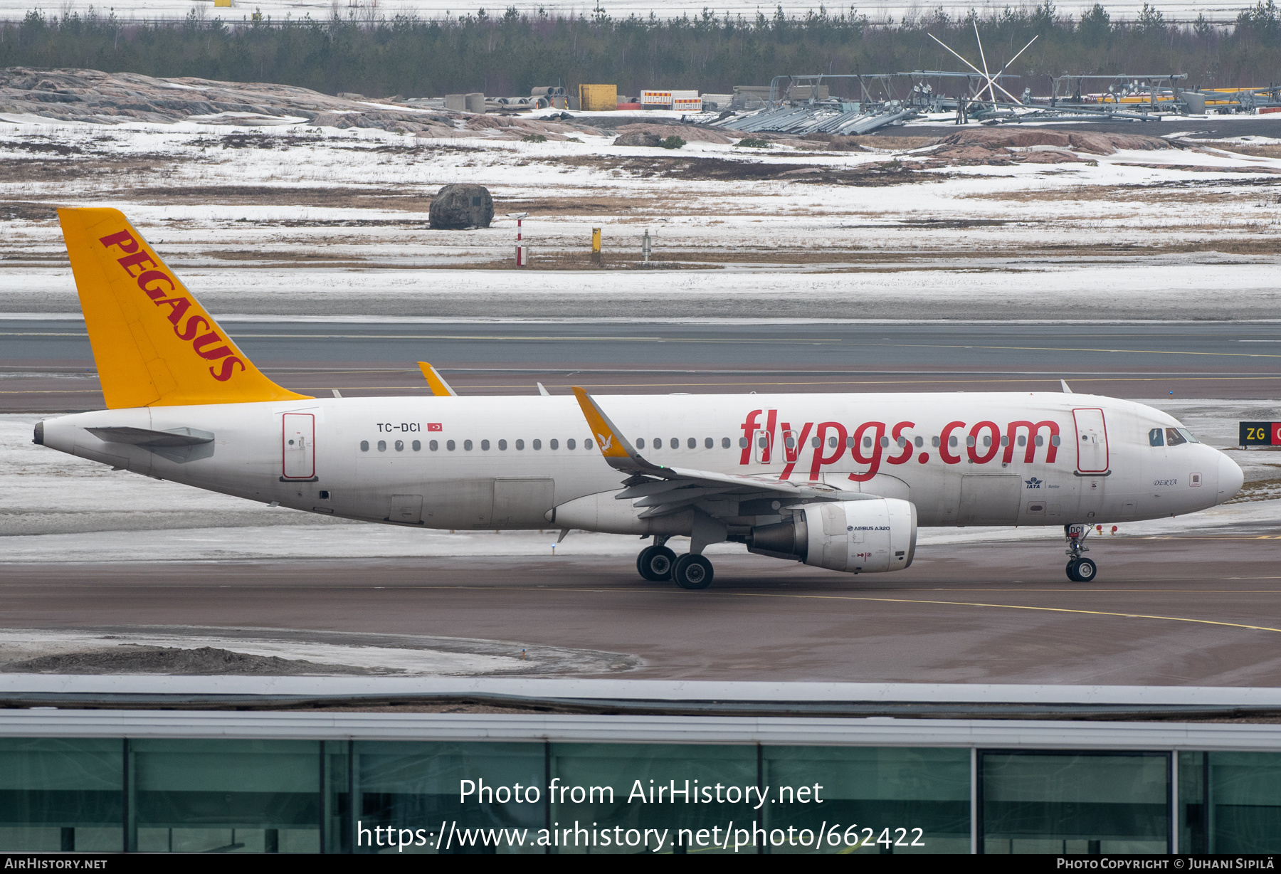 Aircraft Photo of TC-DCI | Airbus A320-216 | Pegasus Airlines | AirHistory.net #662422